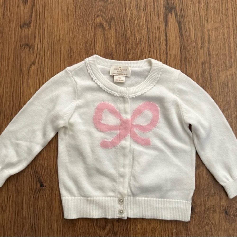 Baby Girl Kate Spade Cardigan Size 6-12 Months